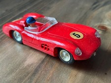 Scalextric Vintage Slot Car Tri-ang Aston Martin MM/C57 Rot 5 10009-03