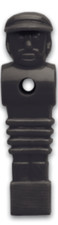 Kickerfigur Turnier, schwarz