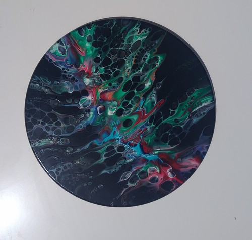 Handarbeit gemälde fluid - fluid, art