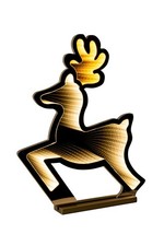 LED Rentier mit Infinity