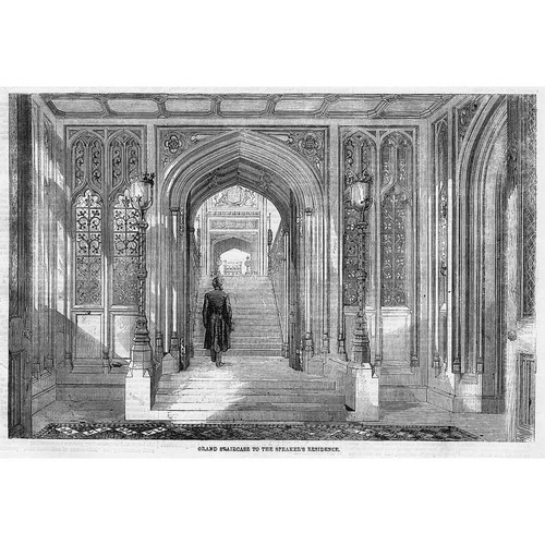 Houses parliament treppe - of,
