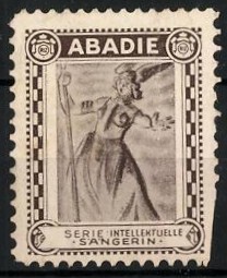 Reklamemarke abadie - reklamemarke,