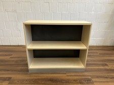 Ceka Aktenregal 2 Ordnerhöhen Ahorn anthrazit 100cm breit