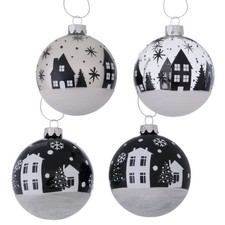 4 STK Christbaumschmuck