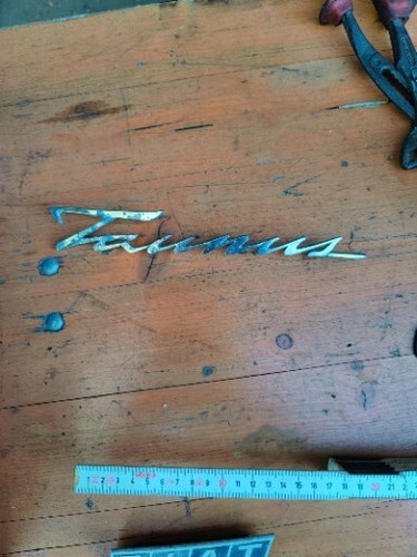Ford taunus emblem heckklappe - ford,