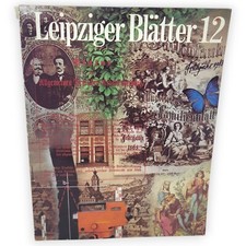 Leipziger Blätter 12 Frühjahr 1988 Kultur Geschichte Leipzig Stadt Entwicklung