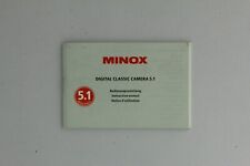 Anleitung Manual Minox Digital Classic Camera 5.1 (13013038)