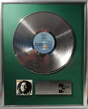Bob Marley - Kaya Collage mit platin / goldene Schallplatte
