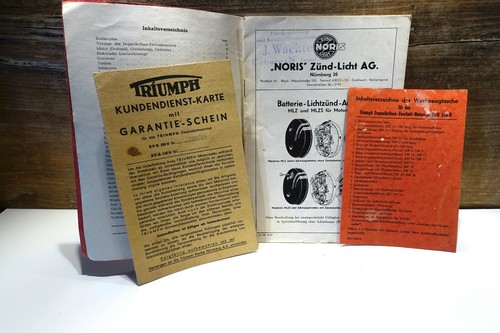 Betriebsanleitung triumph bdg - triumph,