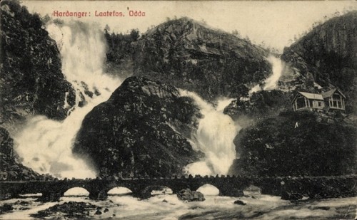Odda norwegen hardanger - norwegen,,
