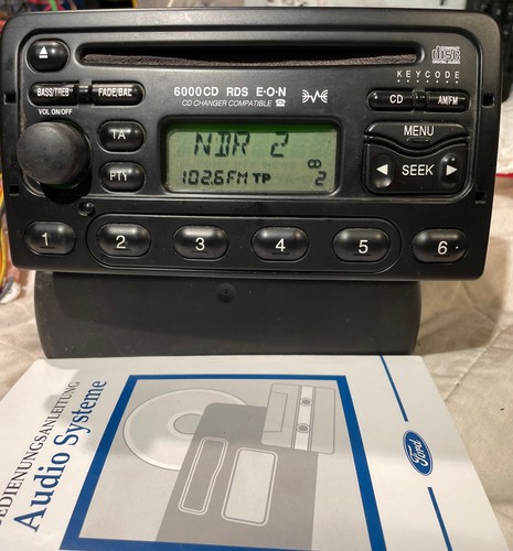 Ford 6000cd autoradio - 6000cd, cd