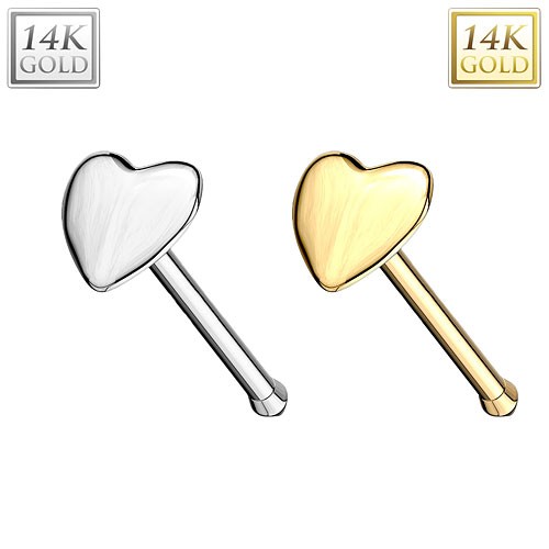 Nasenpiercing echt 585 gold - echt,