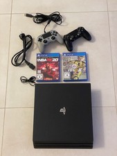 Sony PlayStation 4 Pro (1 TB) + 2 Controller + 2 Spiele