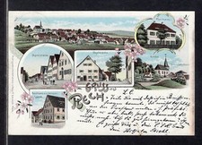 Farb litho plech - -,