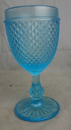 Antiker glas becher pressglas - antiker,