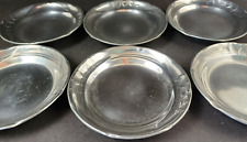 Kayserzinn Jugendstil Gläseruntersetzer 6 Stück  Nr. 4366