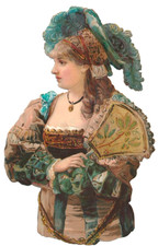 Große Oblaten Scraps die cut