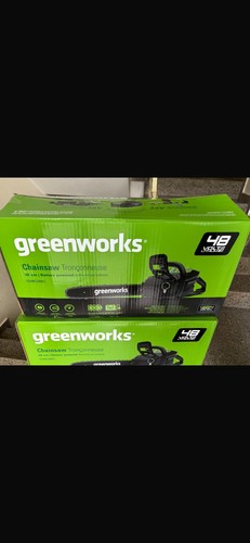 Greenworks 48v kettensäge mit - greenworks,