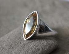 Hübscher citrin ring - hübscher, citrin-ring