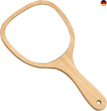 Fächerförmiger Holzspiegel