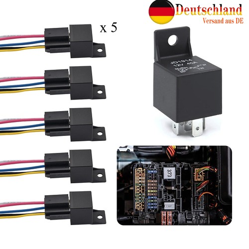 12v 40a kfz relais - 40a, 5x