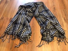 Primark Schal, Tuch, Stola schwarz, weiß kariert !!!