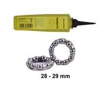2x 29 mm Kugelring / Fett