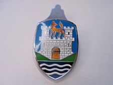 Haubenemblem bunt teilig - bunt, 2-teilig