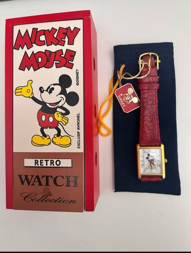 Mickey mouse fotograf uhr - mickey,