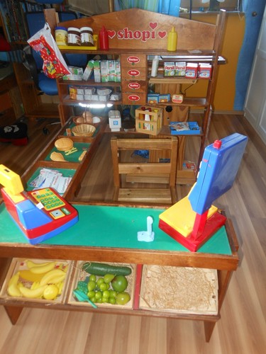 Schöner kaufladen mit - kaufladen,