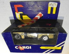 Ford Capri 3 Corgi Zakspeed Capri Homefire Schwarz / Gold Original Verpackt  J57