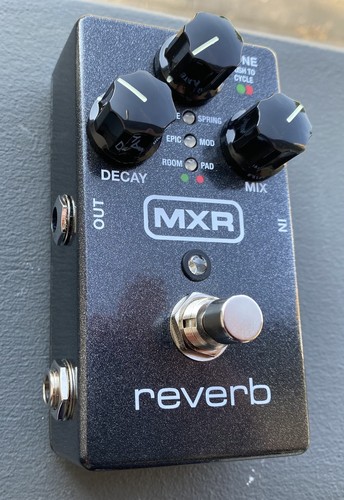 Mxr 300 reverb effektpedal - m,