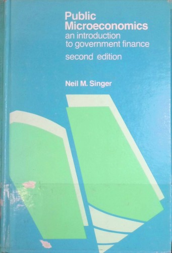 Public microeconomics singer - public,