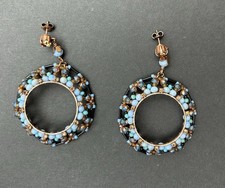 Konplott Ohrringe / blau u