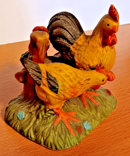 Dekofigur hahn henne 10cm - dekofigur,