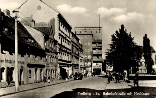 Freiberg sachsen - ak,