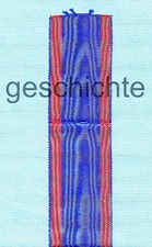 Ordensband, Oldenburg, Ehrenkreuz 1. Klasse mit Krone, 13,5 x 3,5 cm, um 1848 !