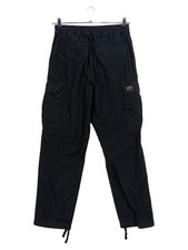 Carhartt Camper Pant Cargohose Damen Schwarz Gr. 36 W28 L28 Baumwolle Kordelzug