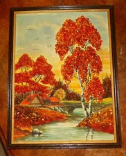 43x33cm Bernsteinbild