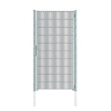 2,03m Sichtschutz Toranlage