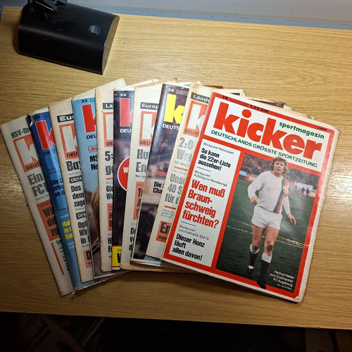 Kicker sportmagazin hefte - sportmagazin,