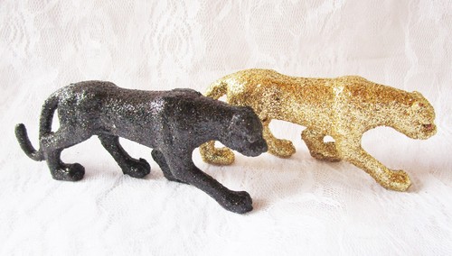 Stück figur jaguar und - figur,