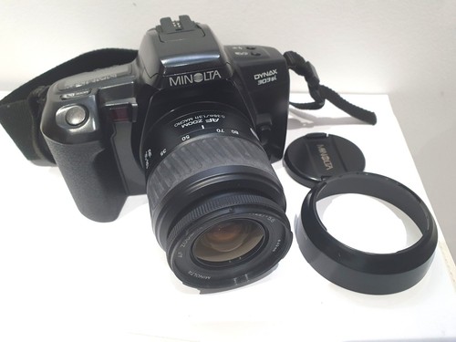 Minolta dynax 303si - minolta, objetivo