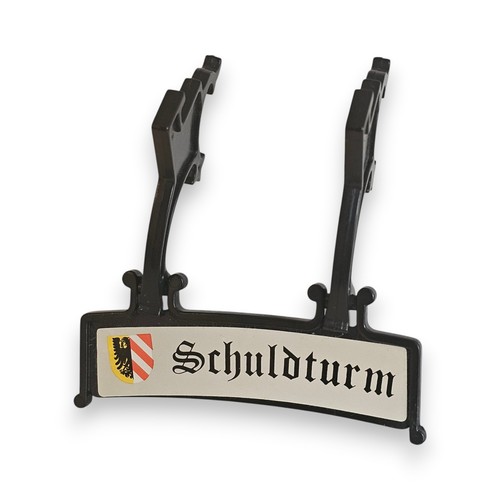 Playmobil schuldturm schild - playmobil,