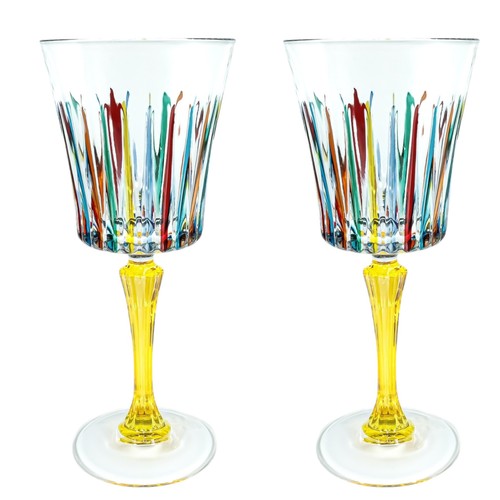 Paar murano wein gläser - of,