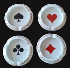 Aschenbecher Kreuz Pik Herz