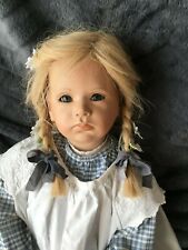 Sabrina * Regula Huck CH * Künstlerpuppe 67 cm * Porzellan Puppe Handarbeit