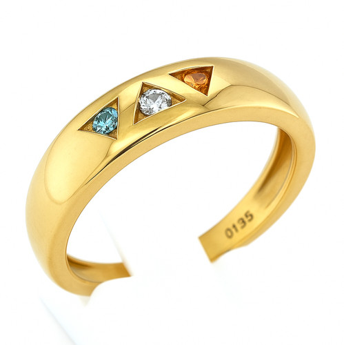 14k 585 gelbgold fancy - 14k,