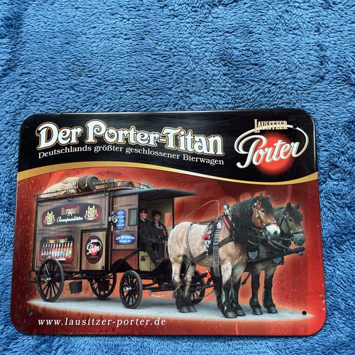 Porter blechschild - porter,