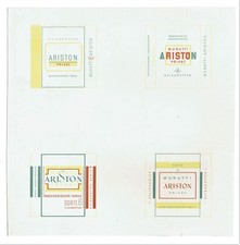Werbedruck Muratti Ariston